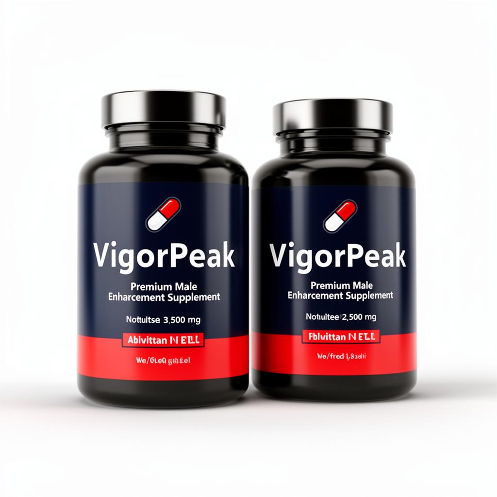 VigorPeak Male Enhancement Supplement Bottles